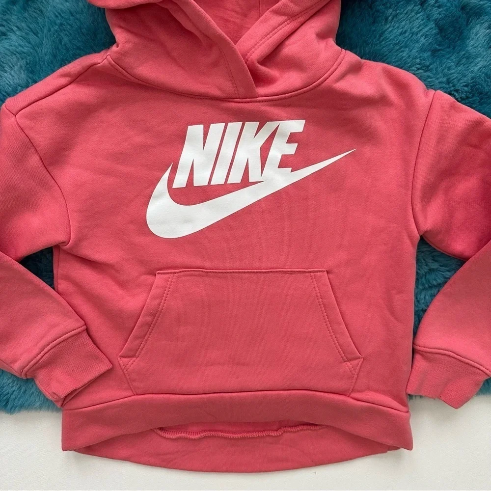 Nike Kids Pink Hoodie Size 5-6 Girls